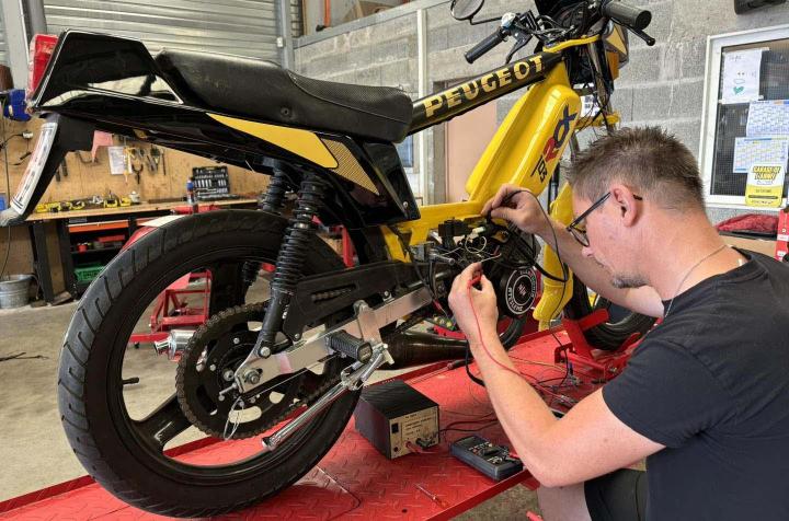 Service de restauration de motos